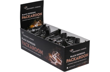 Image of Heather's Choice Black Espresso Packaroon, 28g, Gluten Free, Black Espresso