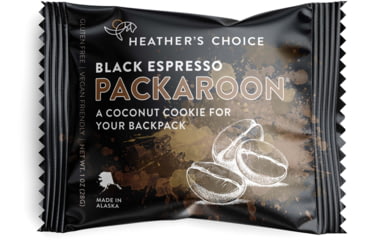 Image of Heather's Choice Black Espresso Packaroon, 28g, Gluten Free, Black Espresso