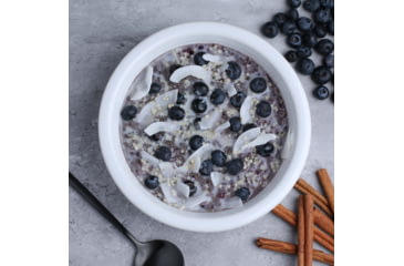 Image of Heather's Choice Blueberry Cinnamon Buckwheat Dehydrated Breakfast, 113g, 13g Of Protein, Blueberry Cinnamon Buckwheat