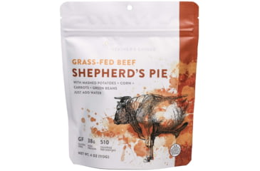 Image of Heather's Choice Grass-Fed Beef Shepherd'S Pie Dehydrated Dinner, 113g, 38g Of Protein, Grass-Fed Beef Shepherd's Pie
