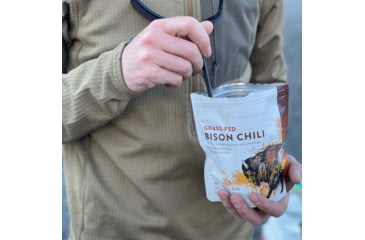 Image of Heather's Choice Grass-Fed Bison Chili Dehydrated Dinner, 113g, 44g Of Protein, Grass-Fed Bison Chili