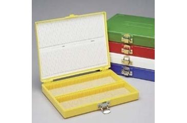 Image of Heathrow Microscope Slide Boxes, 100-Place HS15994B