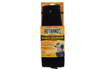 Image of HeatMax HotHands Heated Fleece Headband - Mossy Oak/Blaze Orange OSFM, HBANDMO