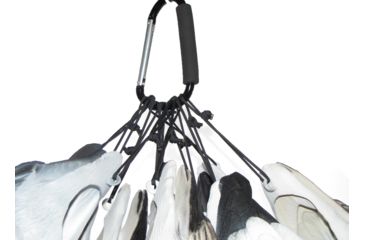 Image of Mayhem Decoys by Heavy Hauler Outdoor Gear Carabiner Decoy Carry, Black HH0141