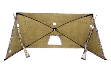 Image of Heavy Hauler Outdoor Gear The HUB, Single Hub 2-3 Man Panel Blind, Mossy Oak Shadow Grass Blades, HH0121