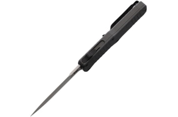 Image of Heckler &amp; Koch Auto Hadron Out The Front Automatic Folding Knives, 3.38in, 154CM Stainless, Bayonet Blade, Gray Anodized Aluminum Handle, HK54022