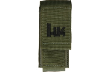 Image of Heckler &amp; Koch Medium Pouch MOLLE Velcro, OD Green, 5 x 2 x 1.13, 55081