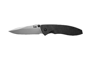 Image of Heckler &amp; Koch Nitrous Blitz Folding Knife, Plain Edge, Satin Blade 14460