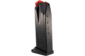 Image of Heckler &amp; Koch Pistol Magazine w/ Extended Floorplate, P2000/USP40 Compact, .40 S&amp;W, 10 Round, Black, 1 Pack, Steel, 50259082-10RD