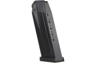 Image of Heckler &amp; Koch Pistol Magazine w/ Extended Floorplate, P2000/USP40 Compact, .40 S&amp;W, 12 Round, Black, 1 Pack, Steel, 50259085-12RD