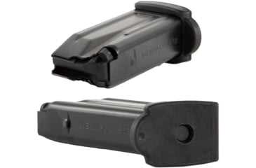 Image of Heckler &amp; Koch Pistol Magazine w/ Flush Floorplate, VP9SK/P30SK, 9mm Luger, 12 Round, Black, 1 Pack, Steel, 50256714-12RD