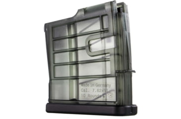 Image of Heckler &amp; Koch Rifle Magazine, MR762, 7.62mm, 10 Round, Clear, 1 Pack, Polymer, 10, 234690S