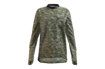 Image of HECS Hunting HECStyle Lightweight Camo Hunting Shirt - Men's, Green, Extra Small, 1131912402