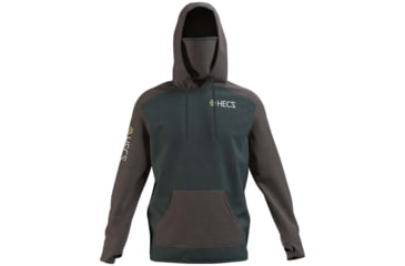 Image of HECS Hunting Integrated Face Cover Forest/Brown Medium Hoodie - Mens, 1231814404