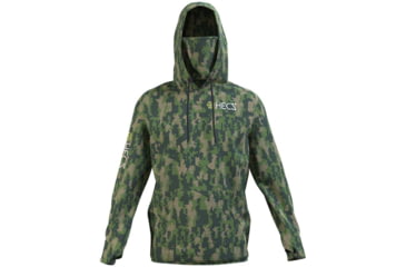 Image of HECS Hunting Style Hoodie w/ Integrated Face Cover - Mens, Green, 3XL, 1231812408