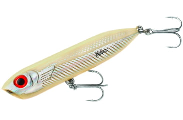 Image of Heddon Chugn Spook Jr. Topwater Bait, Floating, 1/2oz, 3-1/2in, Bone/Silver, X9536BONSL