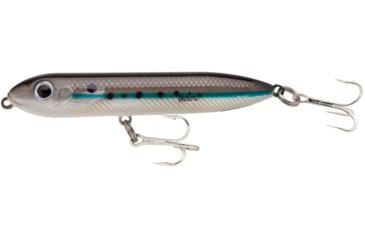 Image of Heddon Super Spook Topwater Walking Bait, 5in, 1oz, SW Silver Mullet, XSW9256438