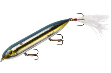 Image of Heddon Super Spook Topwater Walking Bait, 5in, 7/8oz, Feathered Treble, Foxy Momma, X9256F426