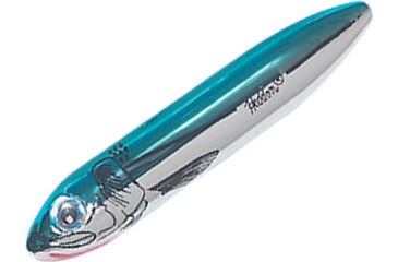 Image of Heddon Super Spook Jr. Topwater Walking Bait, 3-1/2in, 1/2 oz, Blue Chrome, X923605