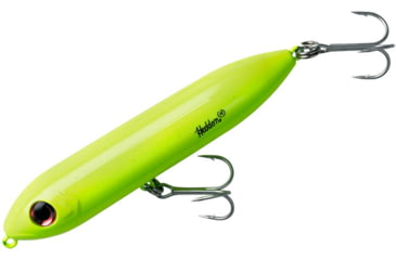 Image of Heddon Super Spook Jr. Topwater Walking Bait, 3-1/2in, 1/2 oz, Chartreuse, X923620