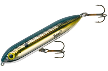 Image of Heddon Super Spook Jr. Topwater Walking Bait, 3-1/2in, 1/2 oz, Feathered Treble, Foxy Momma, X9236F426