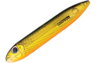 Image of Heddon Super Spook Jr. Topwater Walking Bait, 3-1/2in, 1/2 oz, Golden Shiner, X9236GS
