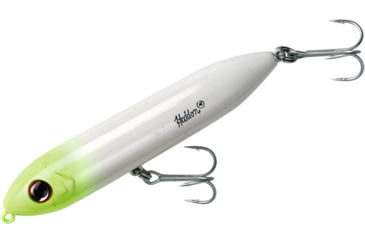 Image of Heddon Super Spook Jr. Topwater Walking Bait, 3-1/2in, 1/2 oz, White Chart Head, X923621