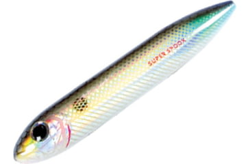 Image of Heddon Super Spook Jr. Topwater Walking Bait, 3-1/2in, 1/2 oz, Wounded Shad, X9236HBS
