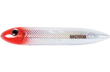 Image of Heddon Super Spook Jr. Topwater Bait, Floating, 1/2oz, 3-1/2in, Red Head, X9236RH