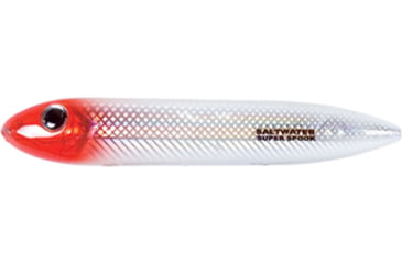 Image of Heddon Super Spook Topwater Bait, Floating, 7/8oz, 5in, Red Head, X9256RH