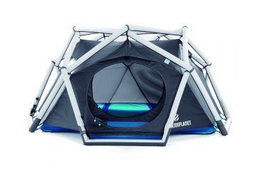 Image of Heimplanet The Cave Tent - Light Grey/Dark Grey/Ocean Blue