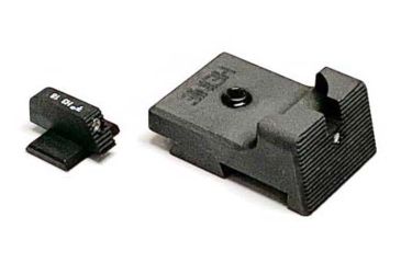 Image of Heinie 1911 Mil-Spec Ledge Tactical Straight Eight Night Sight Set, Black, 30055L