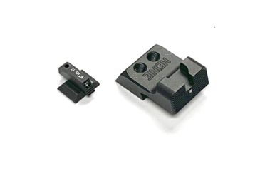 Image of USED Heinie Dan Wesson 1911 &amp; Commander Ledge Straight Eight Night Sight Set, Black, 3735L, EDEMO1