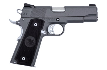 Image of Nighthawk Custom Heinie-Lady-Hawk Pistol, 9mm Luger, 4.25in barrel, blued finish steel frame, custom aluminum grip, recoil operated semi-automatic, Heinie Tritium Slant Pro, 10 round magazine, NCF-HLH-9MM-4.25-1-FRRMPG