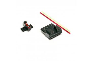 Image of Heinie Sig Sauer P320 &amp; FN509 Ledge Sight Set w/ Fiber Optic, Black, 3305-50L