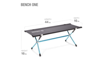 Image of Helinox Bench One, Black, 14301