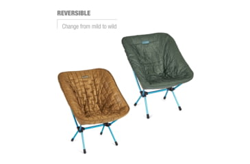 Image of Helinox Chair One Reversible Seat Warmer, Coyote Tan / Forest, 12500