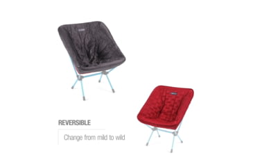 Image of Helinox Chair One Reversible Seat Warmer, Scarlet/Iron, 12457