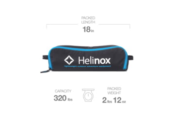 Image of Helinox Chair Two-Black, 12851R2