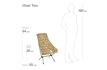 Image of Helinox Chair Two, Triangle Green, 12884