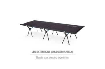 Image of Helinox Cot One Convertible, Insulated, Black, 10681