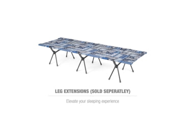 Image of Helinox Cot One Convertible, Long, Blue Bandana, 10694