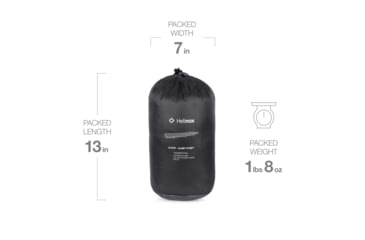 Image of Helinox Cot One Reversible Cot Warmer, Black Fleece, 12488