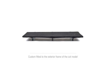 Image of Helinox Cot One Reversible Cot Warmer, Black Fleece, 12488