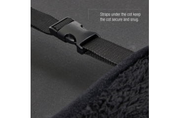 Image of Helinox Cot One Reversible Cot Warmer, Black Fleece, 12488