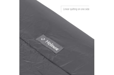 Image of Helinox Cot One Reversible Cot Warmer, Black/Iron, 12510
