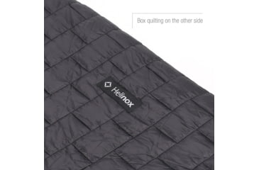 Image of Helinox Cot One Reversible Cot Warmer, Black/Iron, 12510