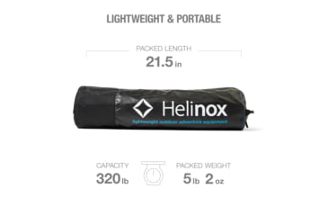 Image of Helinox Cots One Convertible, Black, Regular, 10630R1