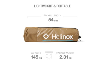 Image of Helinox Cots One Convertible, Coyote Tan, 10645R2