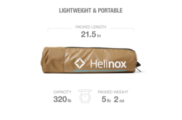 Image of Helinox Cots One Convertible, Coyote Tan, Regular, 10645R2